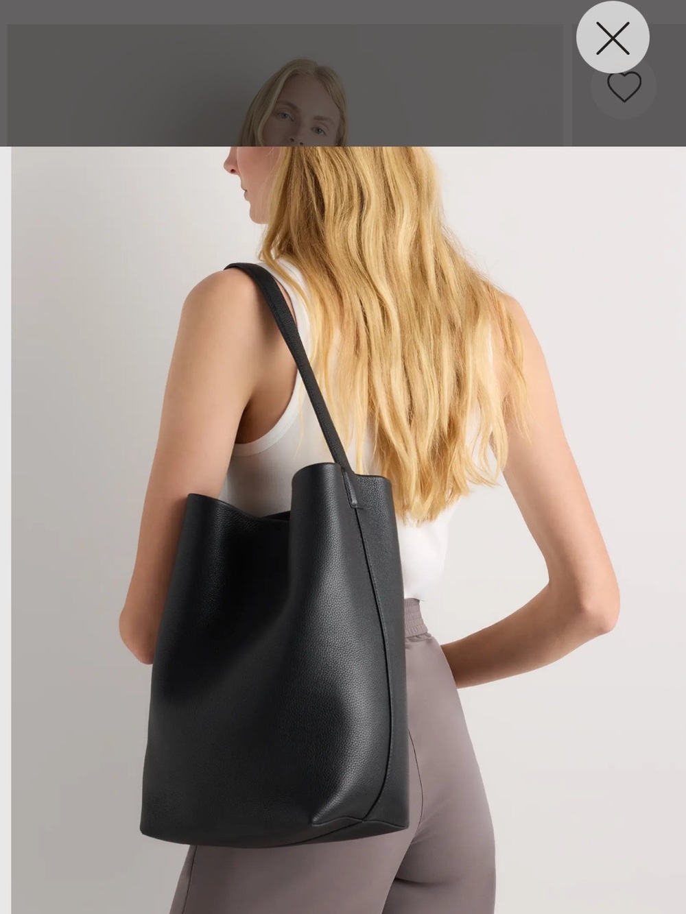 ✨ Quince Penelope Large Shoulder Bag ✨ - Picture 11 of 11